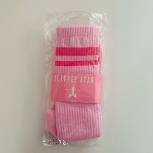 Jeffree Star Pink Socks